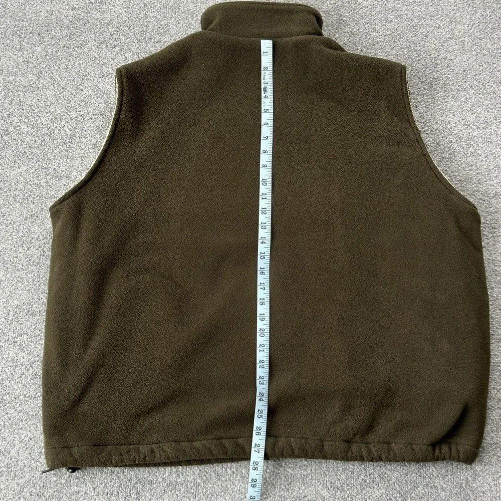 The‎ Look Fleece Vest Mens XL Brown Tan Zip Front Rugged Outdoors New Zealand